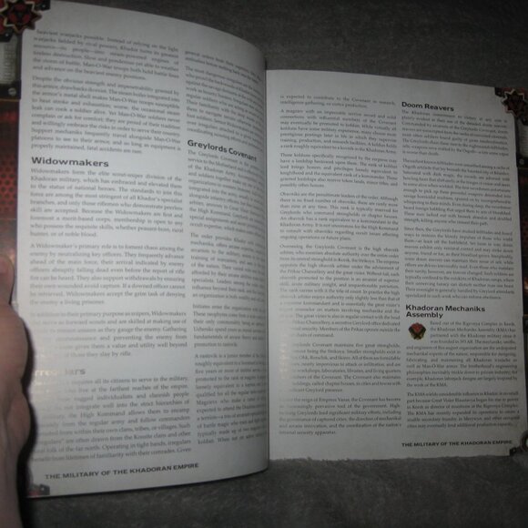 Warmachine RPG Softcover Book Khador Command 2409A6 - Picture 6 of 9